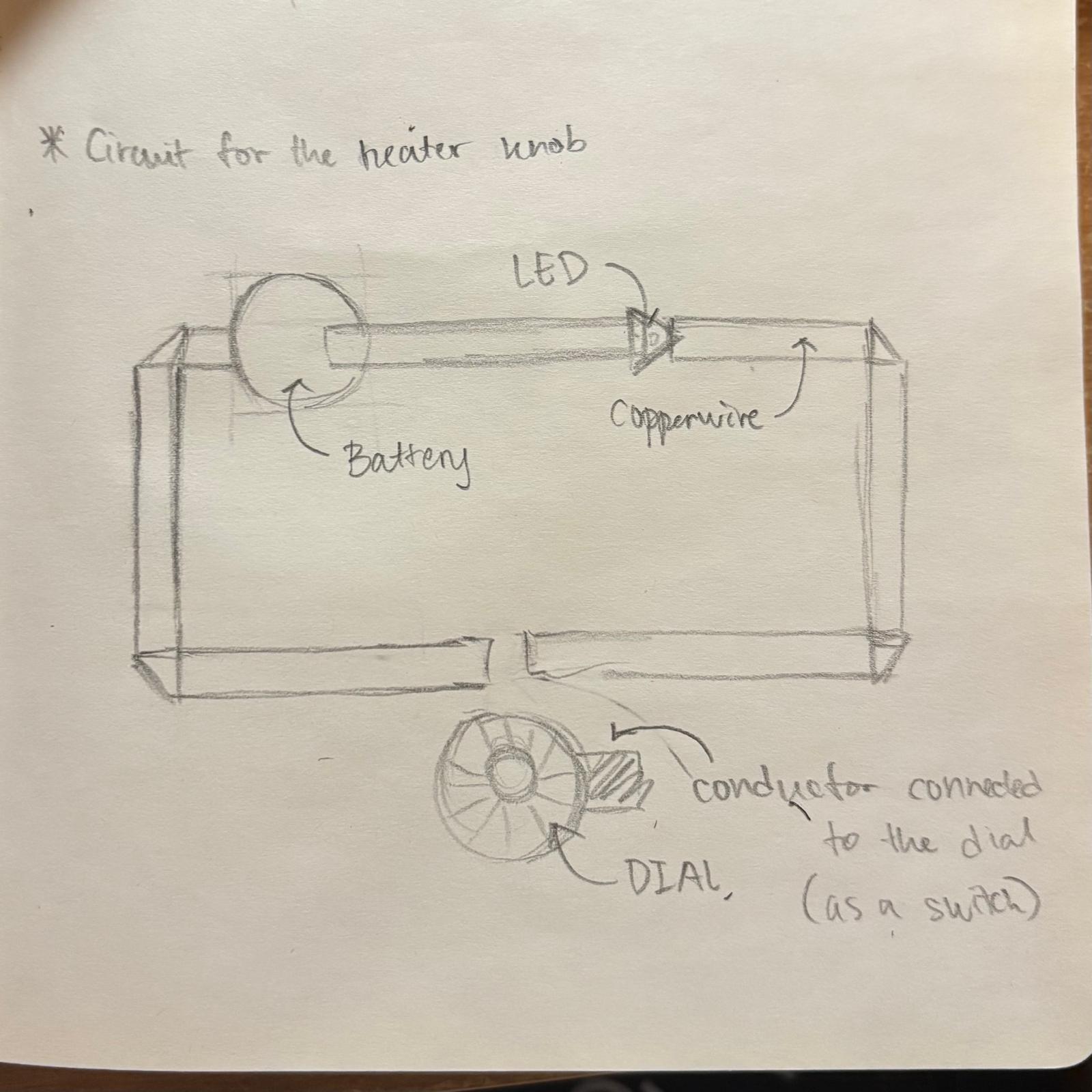 The model of the circuit for object 5