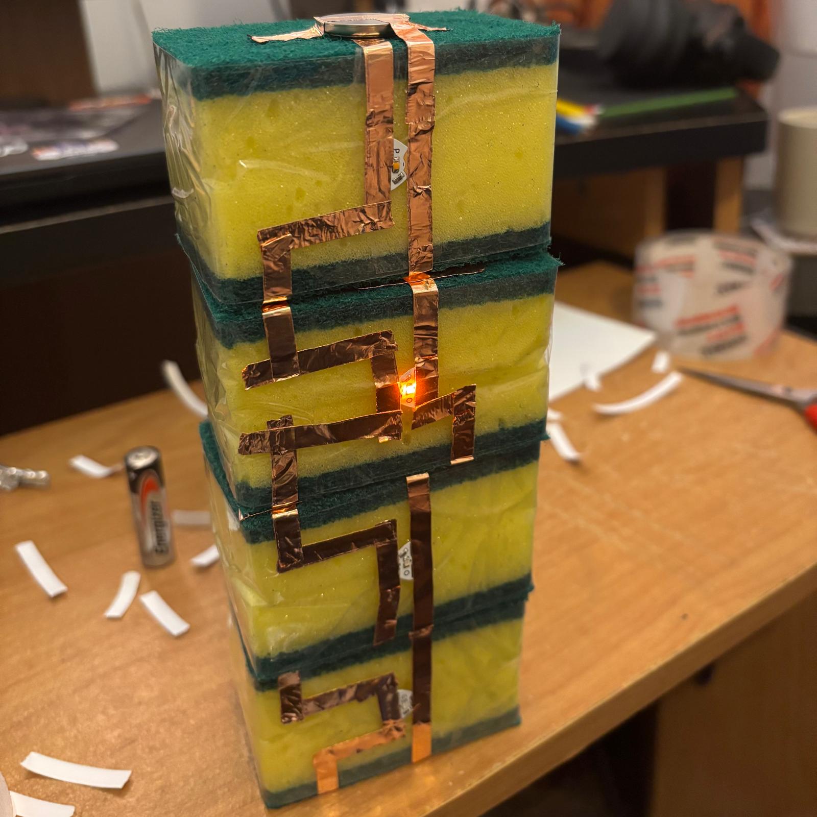 Non-Wearable Interactive Affordance Based Circuit